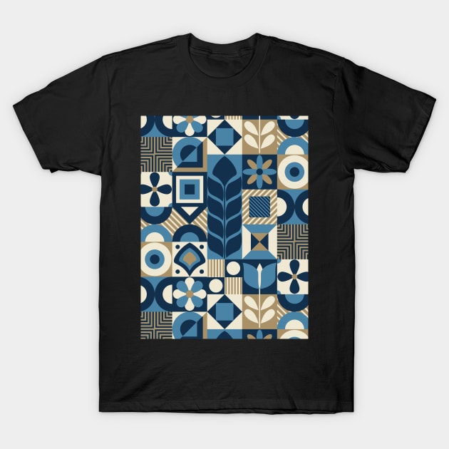 Geometric Abstract 4 T-Shirt by Designoholic